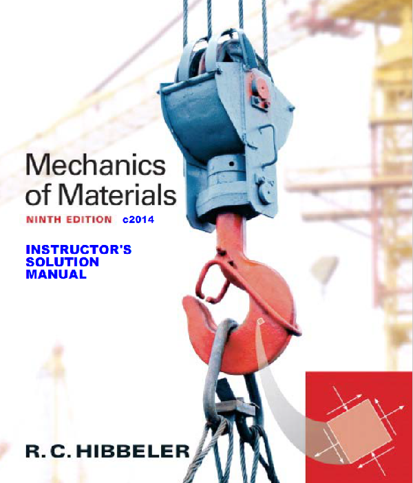 Solutions Manual – Mechanics Of Materials, 9th Edition ...